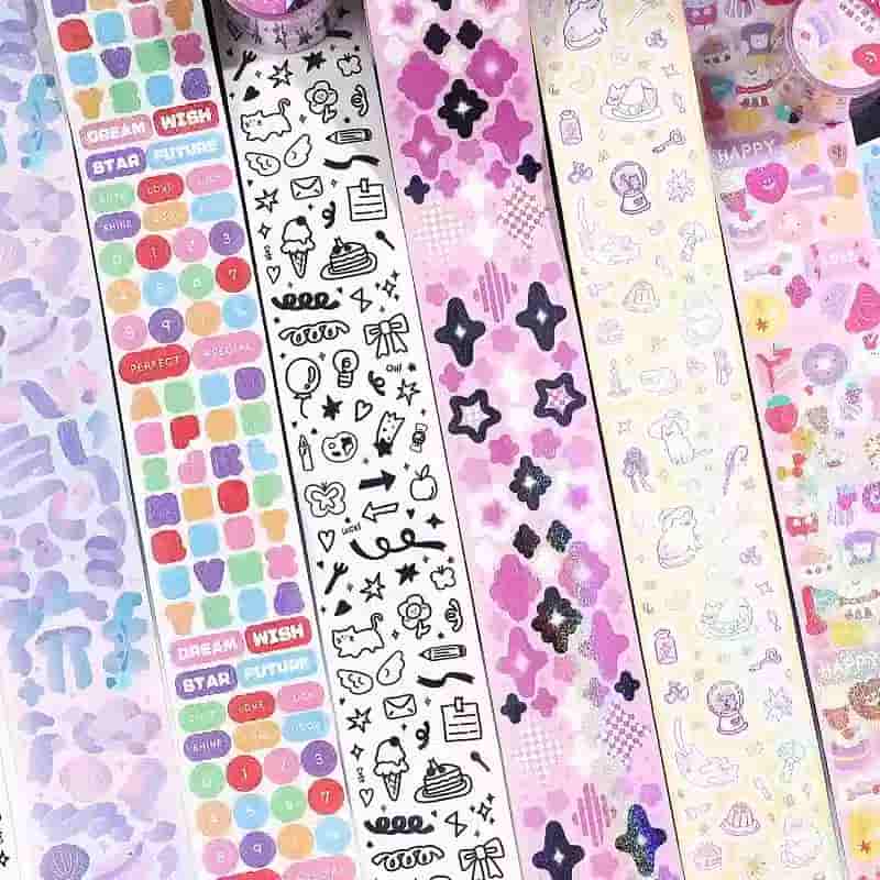 BGM - Washi Tape 50 mm Precortado - Fresh - Petit