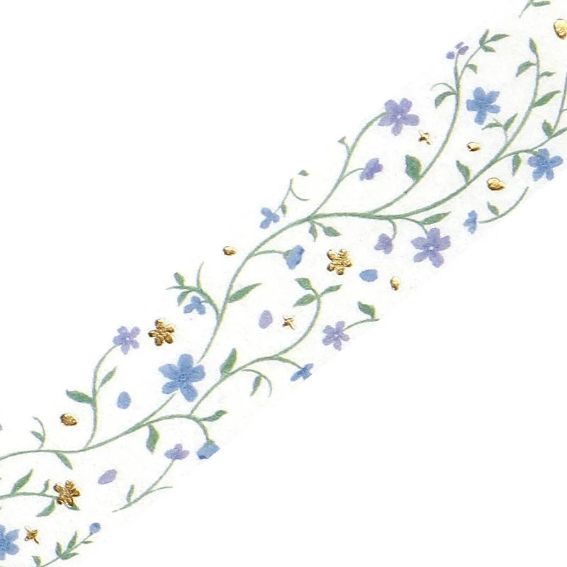 BGM - Washi Tape 15 mm Foil Stamping - Hana no Mai