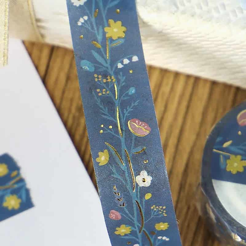 BGM - Washi Tape 15 mm Foil Stamping - Eternal Flower