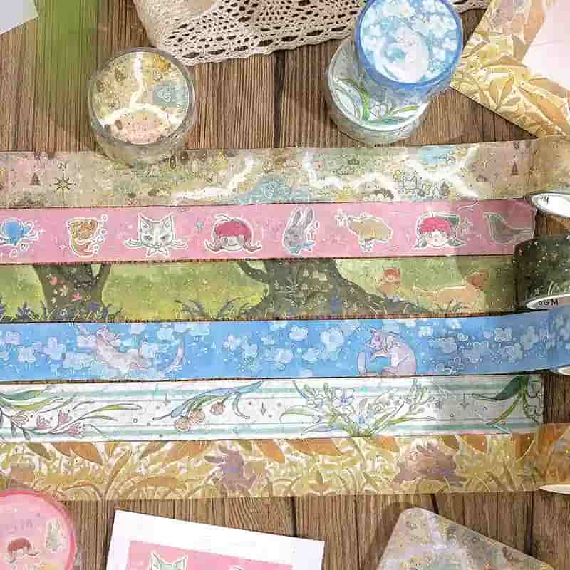 BGM - Washi Tape 20 mm Foil Stamping - Morihe