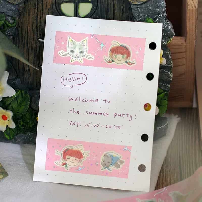 BGM - Washi Tape 20 mm Foil Stamping - Friend