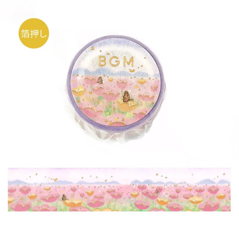 BGM - Washi Tape 20 mm Dreamscape - Flower Garden