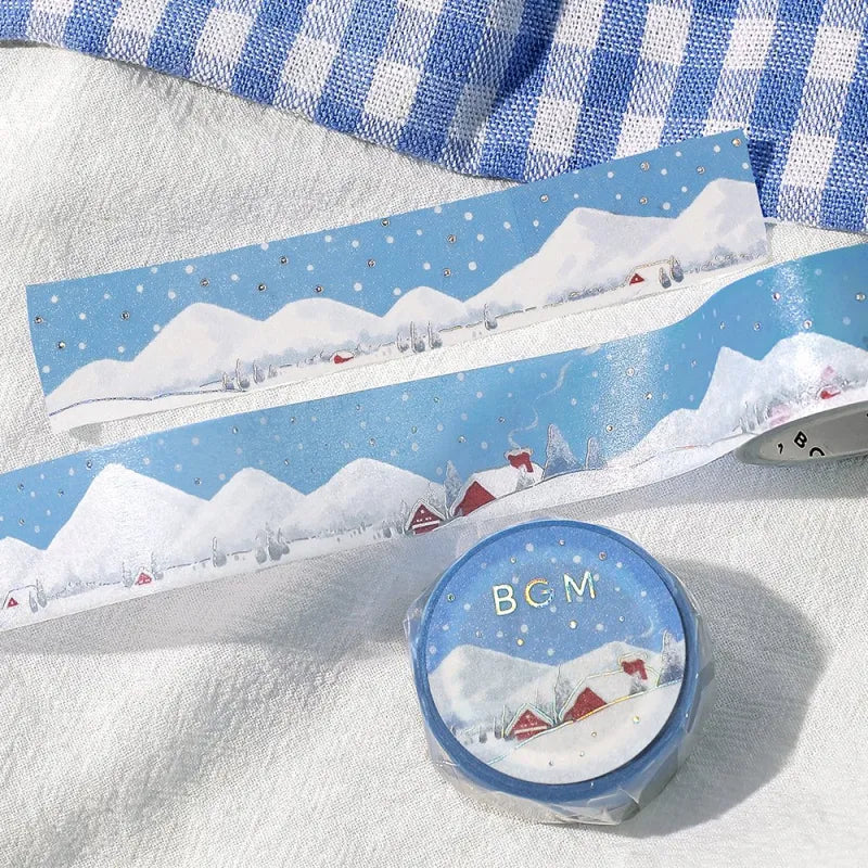 BGM - Washi Tape 20 mm Dreamscape - Snow Country