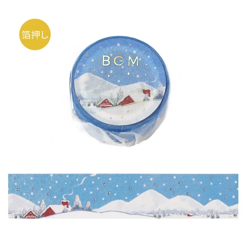 BGM - Washi Tape 20 mm Dreamscape - Snow Country