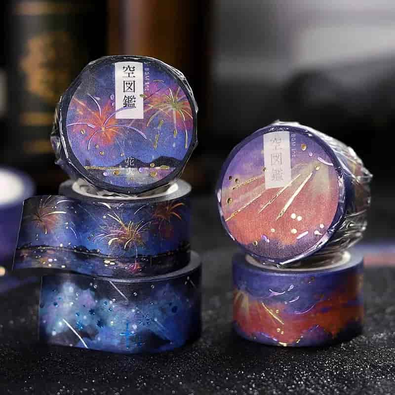 BGM - Washi Tape 20 mm Foil Stamping - Yugure