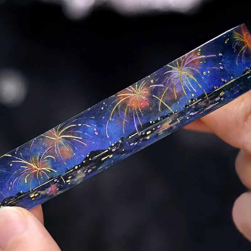 BGM - Washi Tape 20 mm Foil Stamping - Hanabi