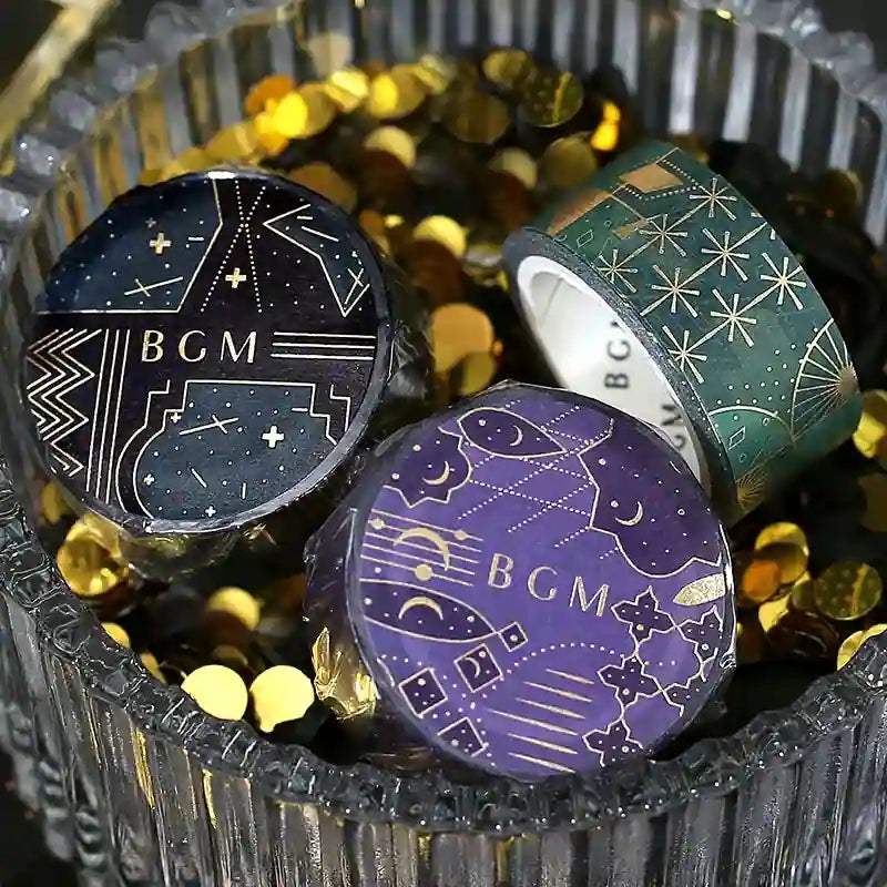 BGM - Washi Tape 15 mm - Río Estrellado