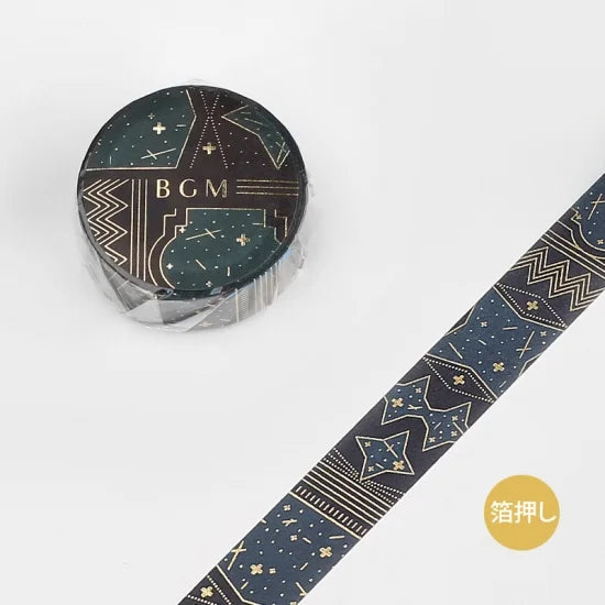 BGM - Washi Tape 15 mm - Río Estrellado