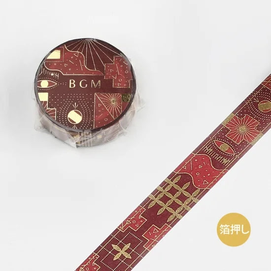 BGM - Washi Tape 15 mm - Llama Roja
