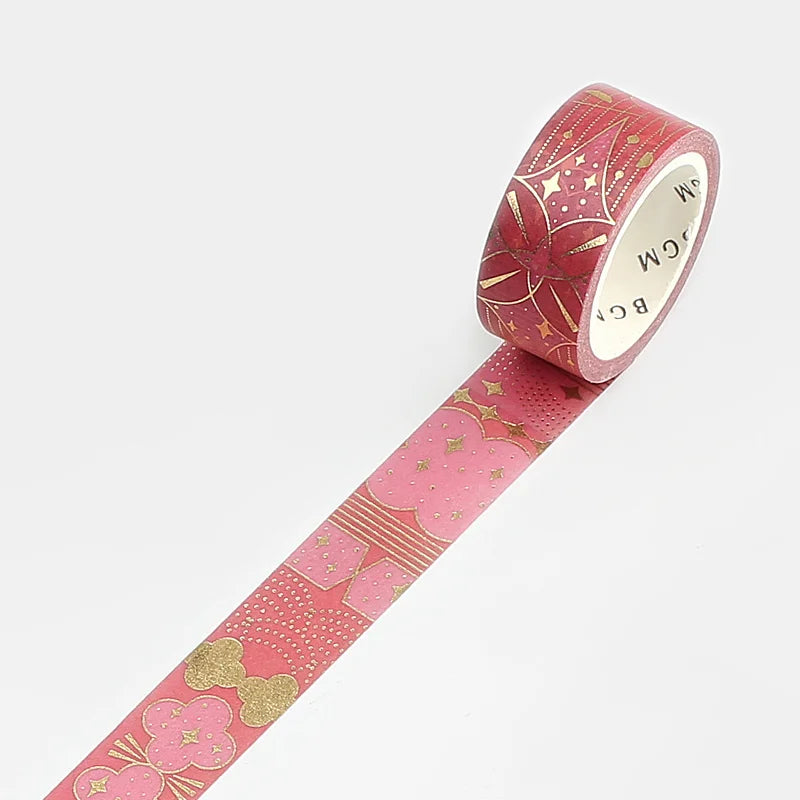 BGM - Washi Tape 15 mm - Puerta de Flores