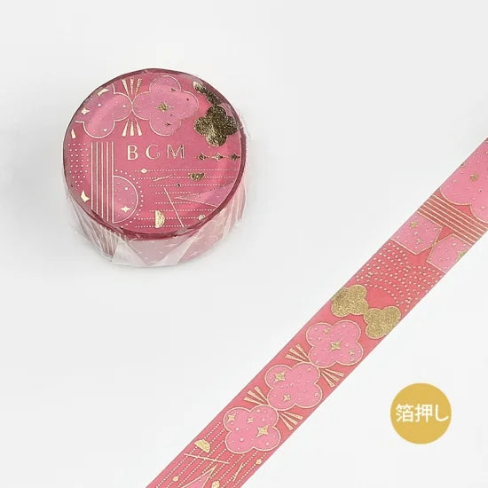 BGM - Washi Tape 15 mm - Puerta de Flores