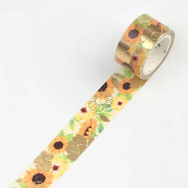 BGM - Washi Tape 20 mm - Melodía Girasoles
