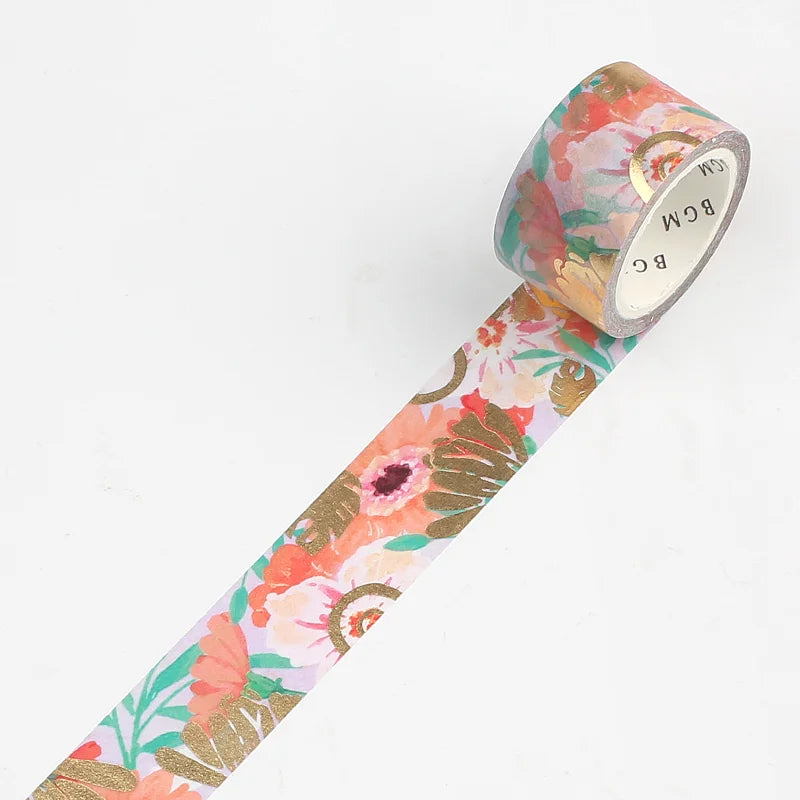 BGM - Washi Tape 20 mm - Melodía Gerbera