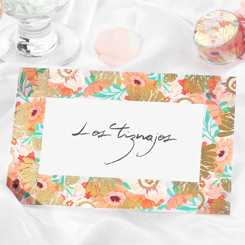 BGM - Washi Tape 20 mm - Melodía Gerbera