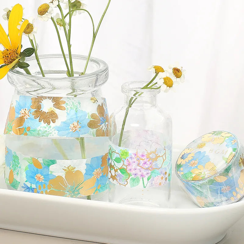 BGM - Washi Tape 20 mm - Melodía Gerbera