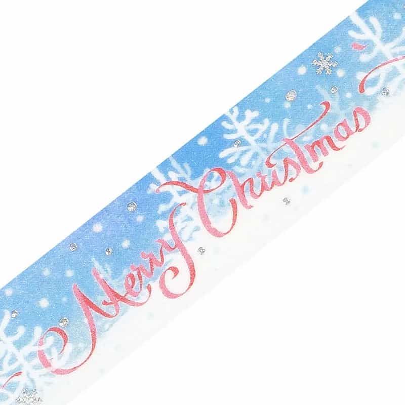 BGM - Washi Tape 15 mm Foil Stamping - Ribbon Message - Xmas Limited