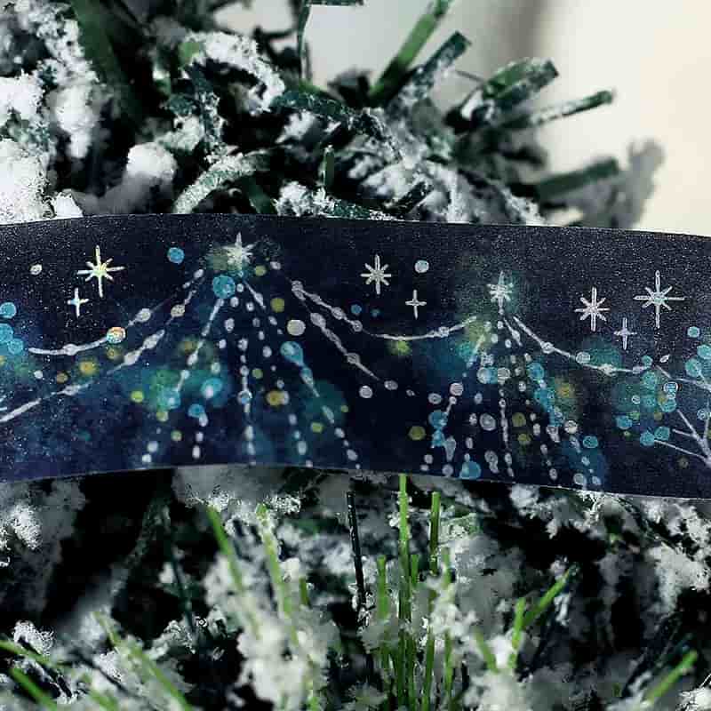 BGM - Washi Tape 20 mm Foil Stamping - Illumination - Xmas Limited