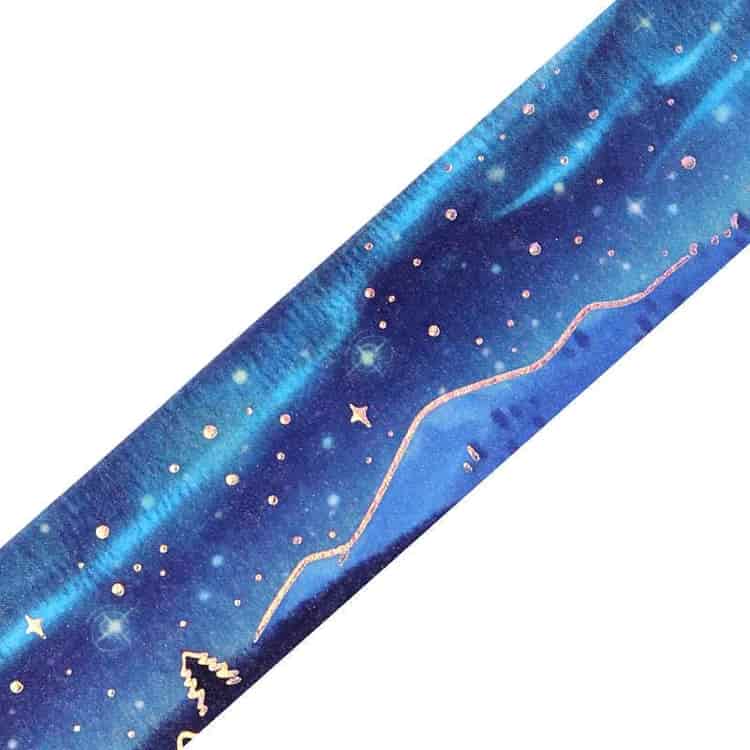 BGM - Washi Tape 20 mm Holographic Foil - Aurora - Winter Limited
