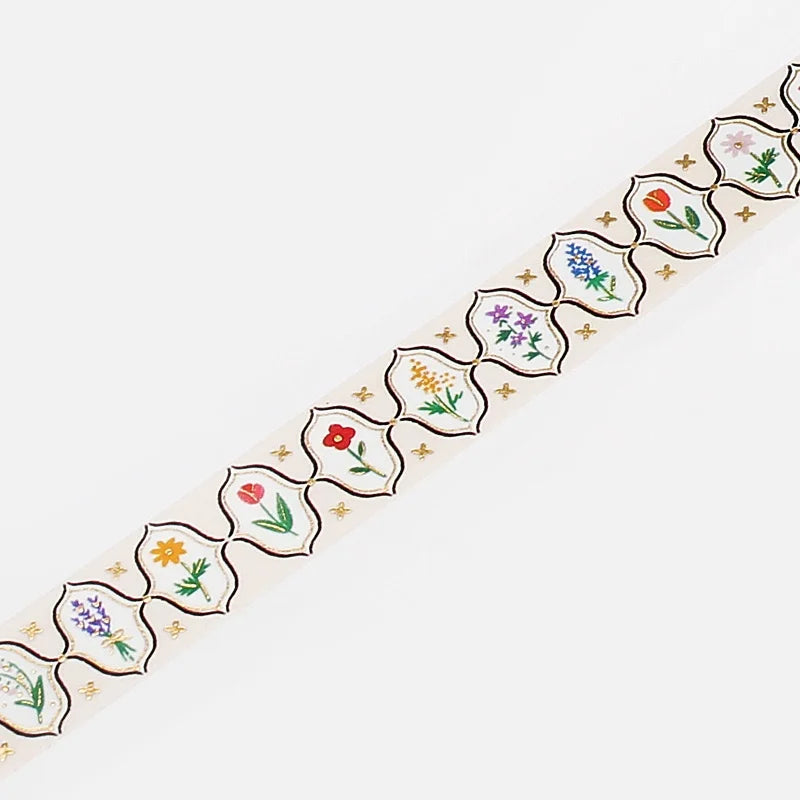 BGM - Washi Tape 15 mm Foil Stamping - Retro Light