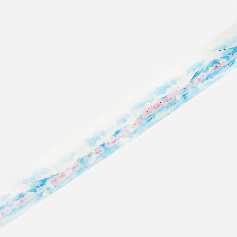BGM - Washi Tape 20 mm Acuarela - Monte Fuji