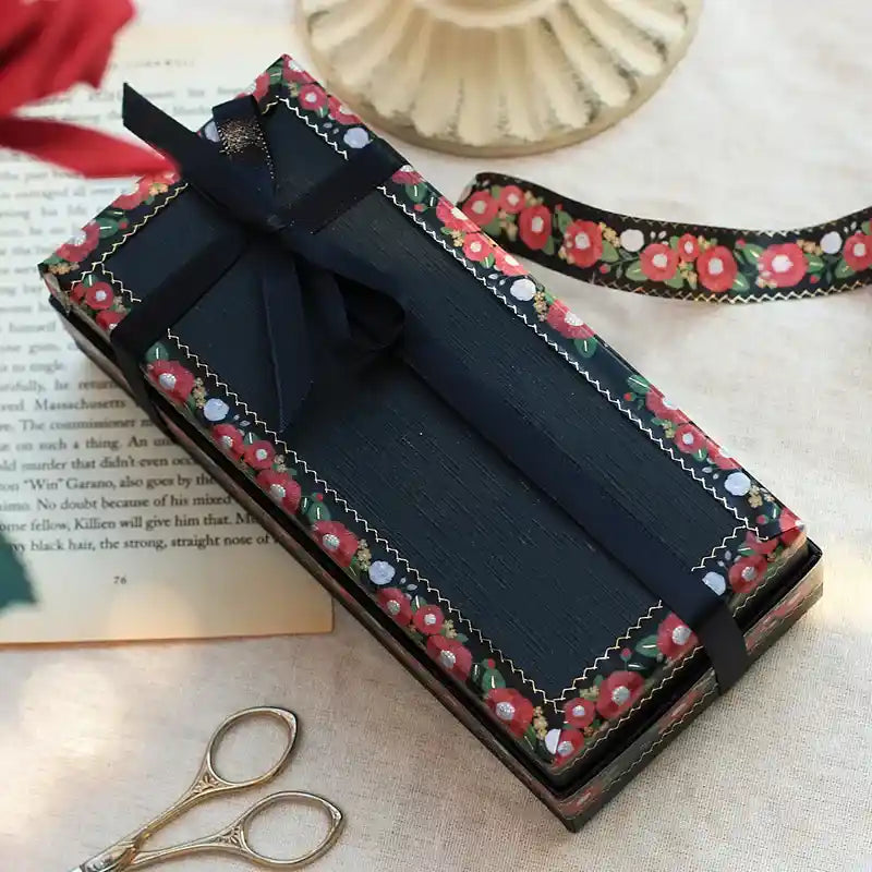 BGM - Washi Tape 20 mm Bordados - Camelias