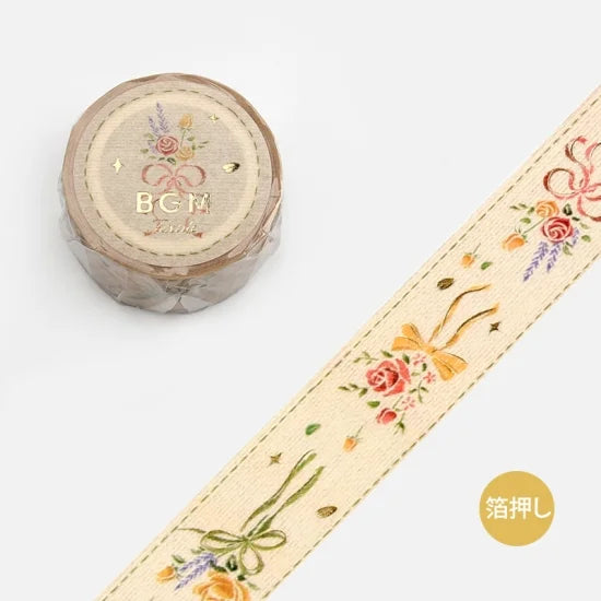 BGM - Washi Tape 20 mm Bordados - Ramos