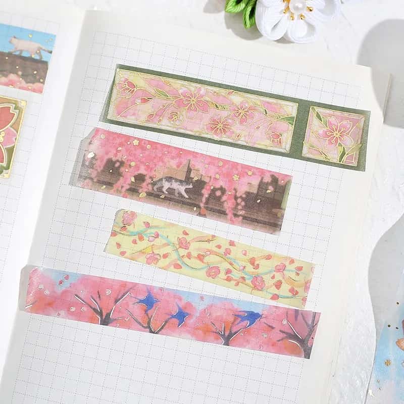 BGM - Washi Tape 20 mm Sakura Limited - Stained Glass