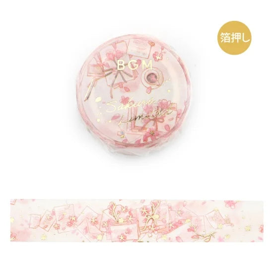 BGM - Washi Tape 15 mm Sakura Limited - Sakura News