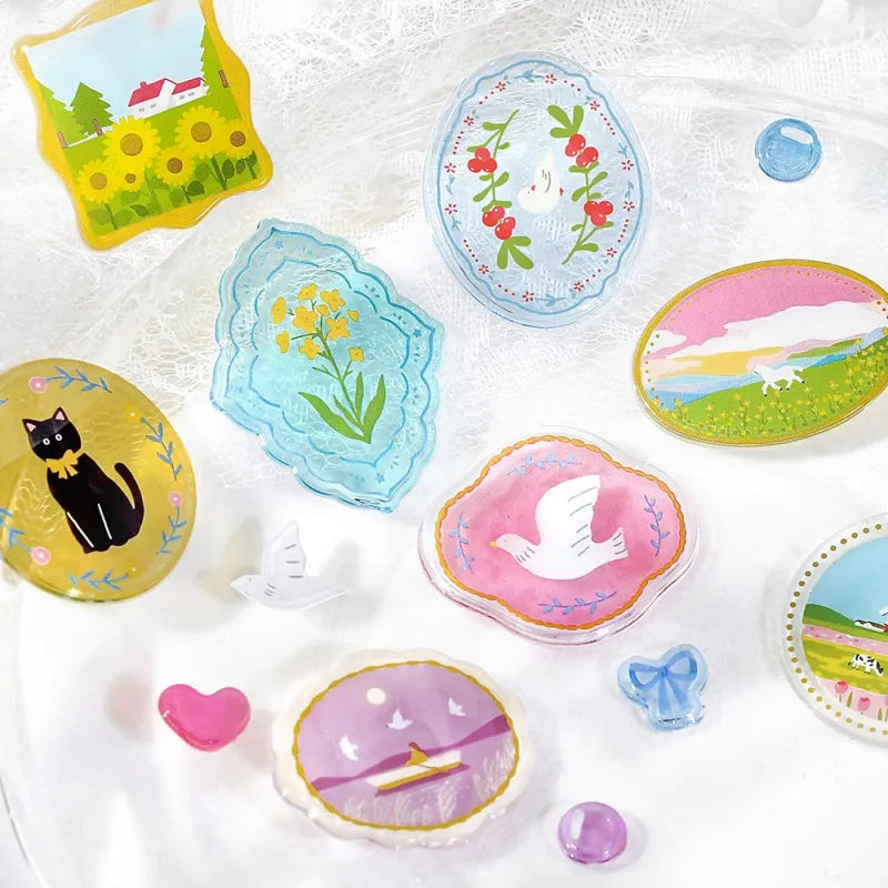 BGM - Pegatinas Candy Seal - Colored Brooch