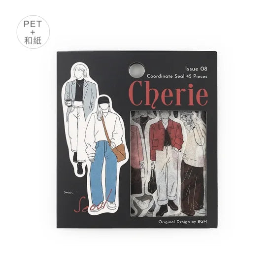 BGM - Pegatinas sueltas 45 ud - Cherie - Seoul
