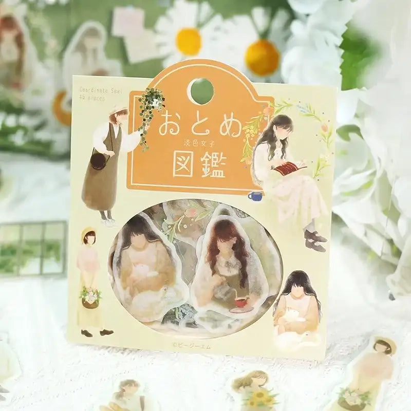 BGM - Pegatinas sueltas 45 ud - Light Colored Girls - VIRGIN