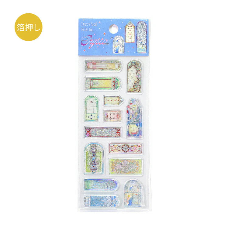 BGM - Pegatinas Crystal Seal - Stained Glass