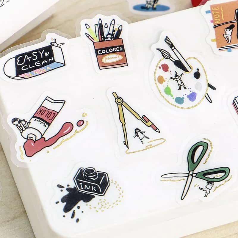 BGM - Pegatinas sueltas 45 ud - Stationery - Kobito no Kuni