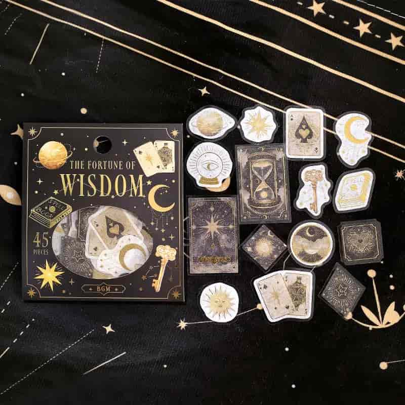 BGM - Pegatinas sueltas 45 ud - Wisdom - The Fortune of