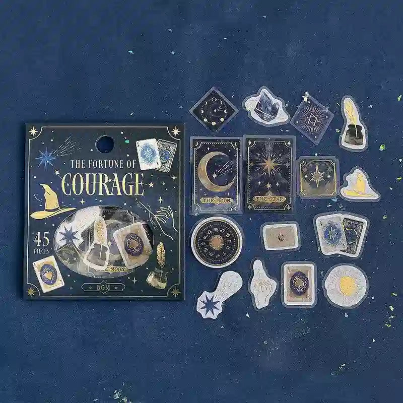 BGM - Pegatinas sueltas 45 ud - Courage - The Fortune of