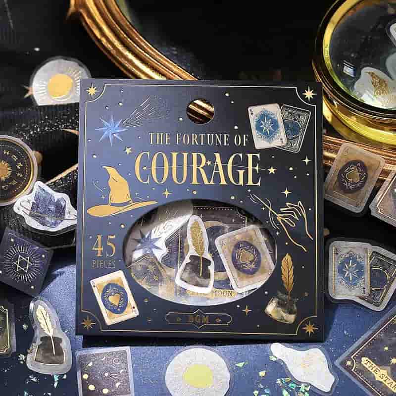 BGM - Pegatinas sueltas 45 ud - Courage - The Fortune of