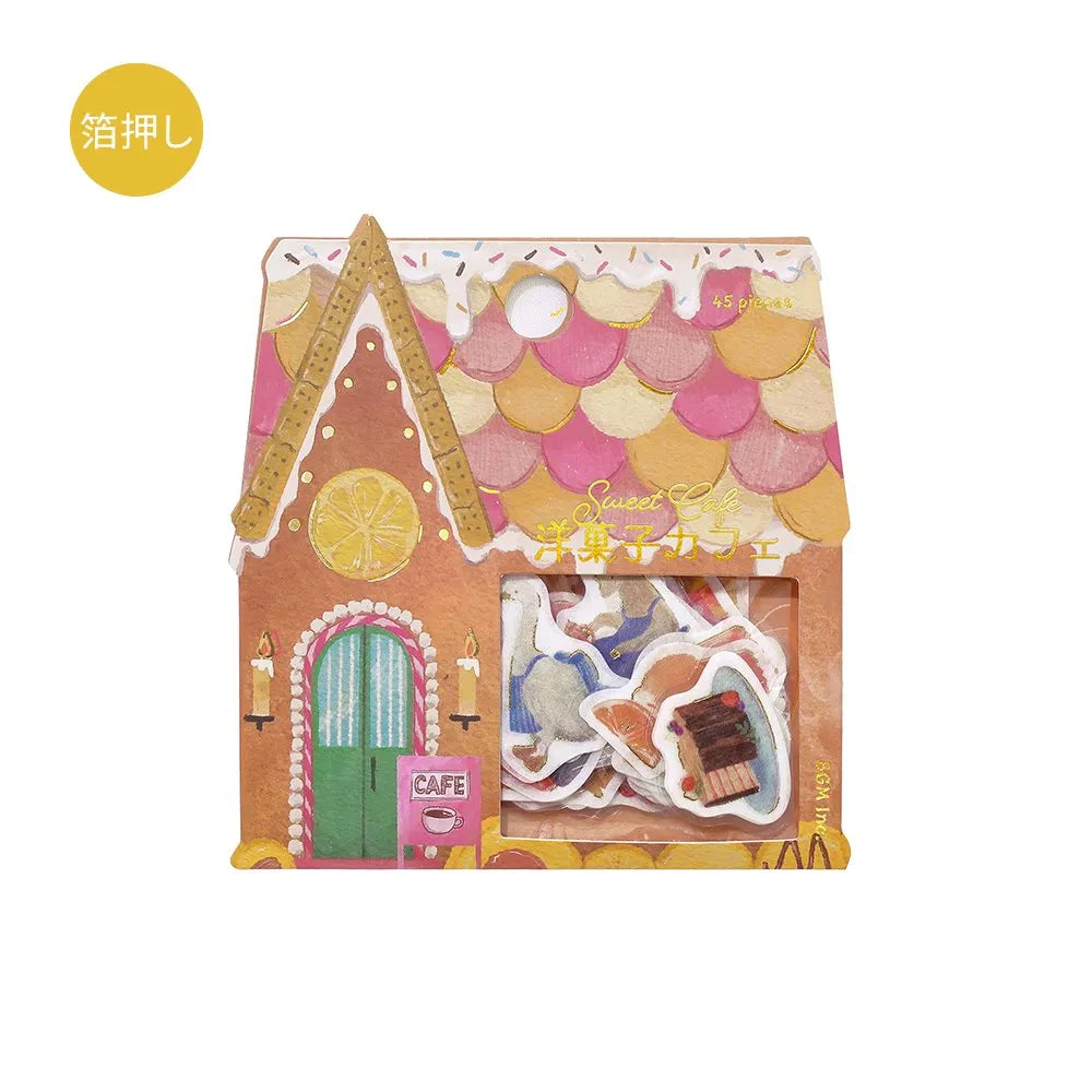BGM - Pegatinas sueltas 45 ud - Sweet Cafe - Fantasy Shopping Arcade