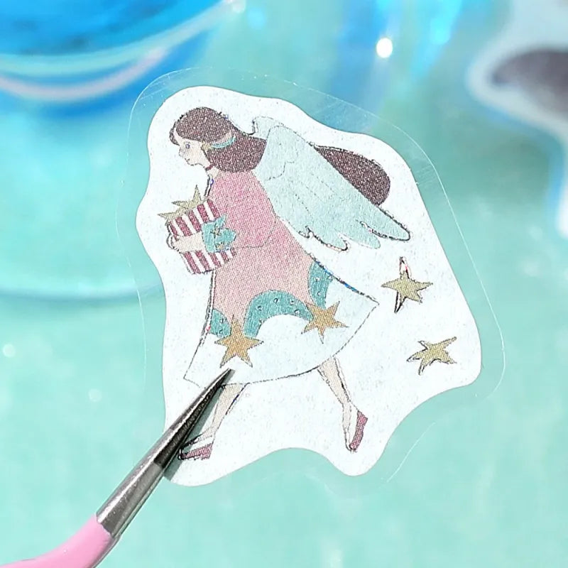 BGM - Pegatinas sueltas 45 ud - Leo Virgo Libra - Constellation Girls