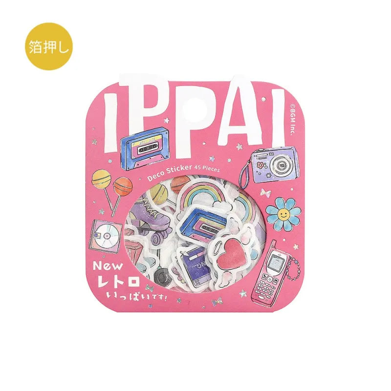 BGM - Pegatinas sueltas 45 ud IPPAI - New Retro