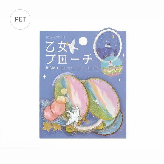 BGM - Pegatinas sueltas 30 ud - Maiden Brooch - Landscapes
