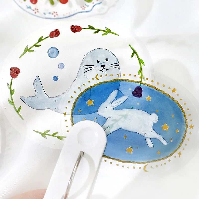 BGM - Pegatinas sueltas 30 ud - Maiden Brooch - Animal