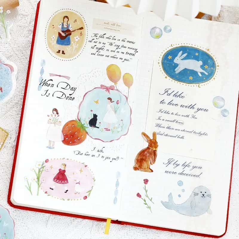 BGM - Pegatinas sueltas 30 ud - Maiden Brooch - Girl