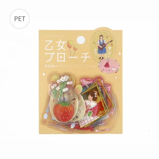BGM - Pegatinas sueltas 30 ud - Maiden Brooch - Girl