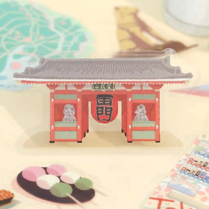 BGM - Pegatinas sueltas 30 ud City Guide - Tokyo
