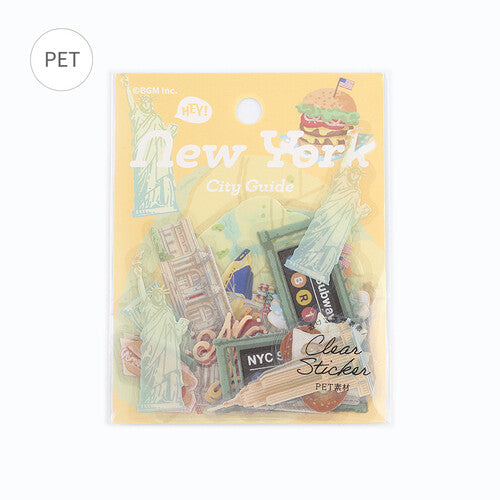 BGM - Pegatinas sueltas 30 ud City Guide - New York