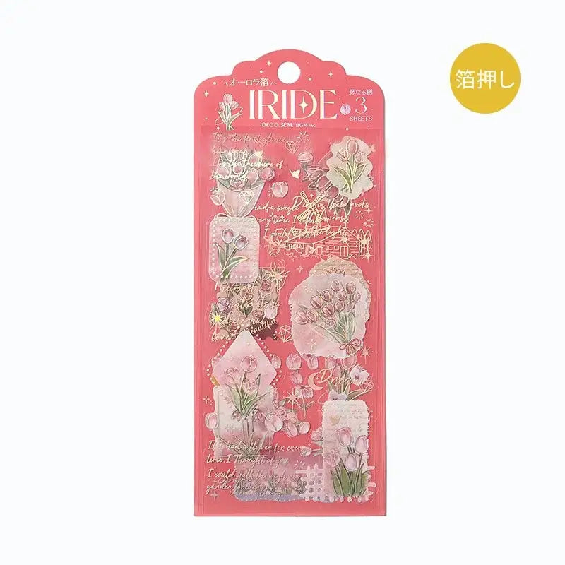 BGM - Pegatinas IRIDE - Language of Flowers