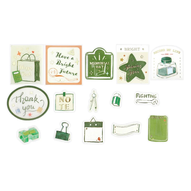 BGM - Pegatinas sueltas 45 ud Holiday Shop - Stationery