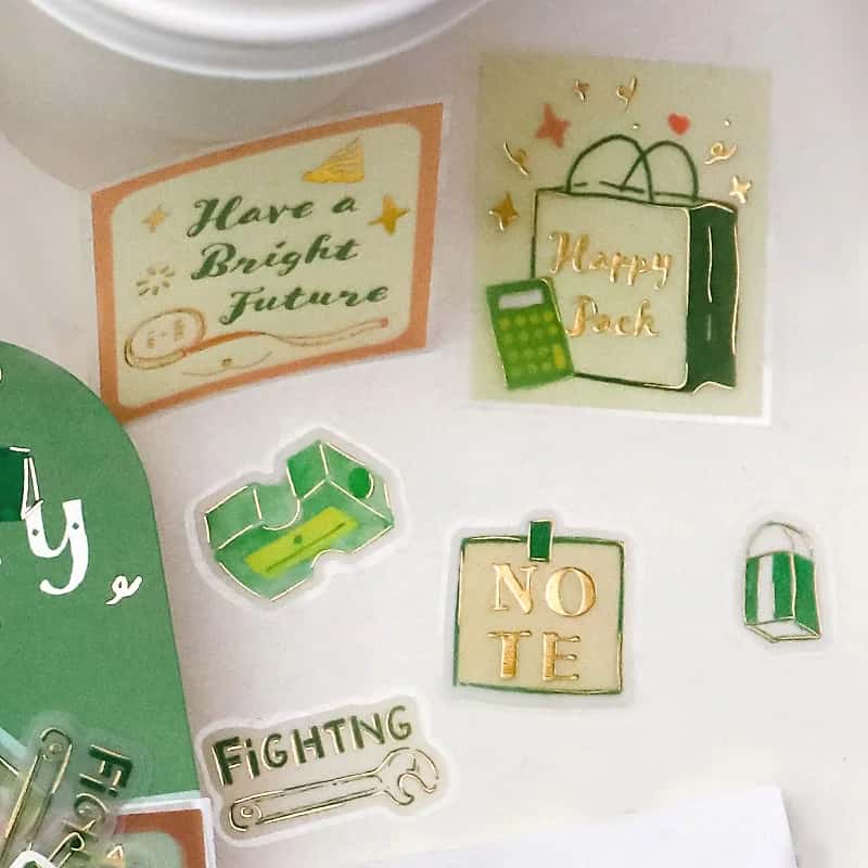 BGM - Pegatinas sueltas 45 ud Holiday Shop - Stationery
