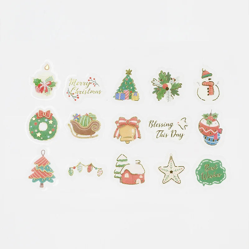 BGM - Pegatinas sueltas 45 ud - NocheBuena