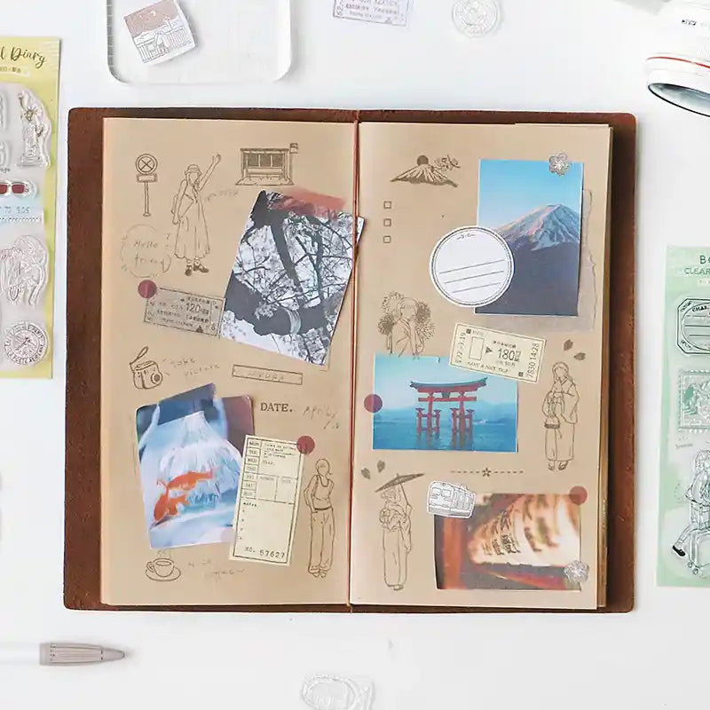 BGM - Sellos de Silicona Transparente - Viajes Urbano